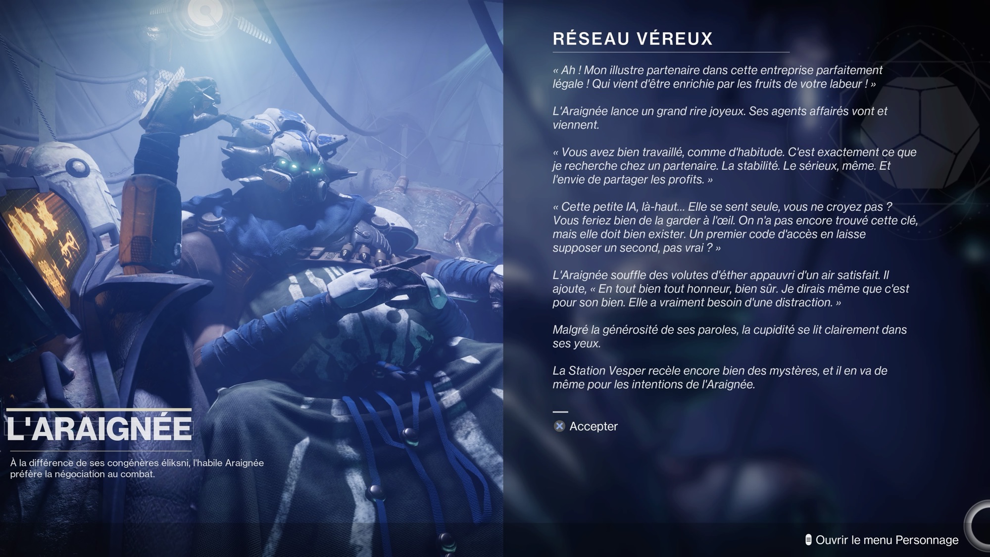 Destiny 2 Comment obtenir les objets de classe du donjon Hôte Vesper ? (Guide de la quête