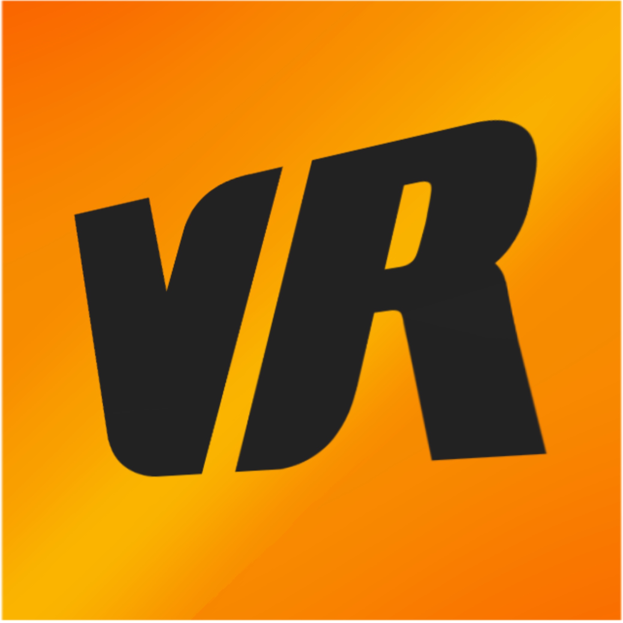 VR actu Icon onglet sombre
