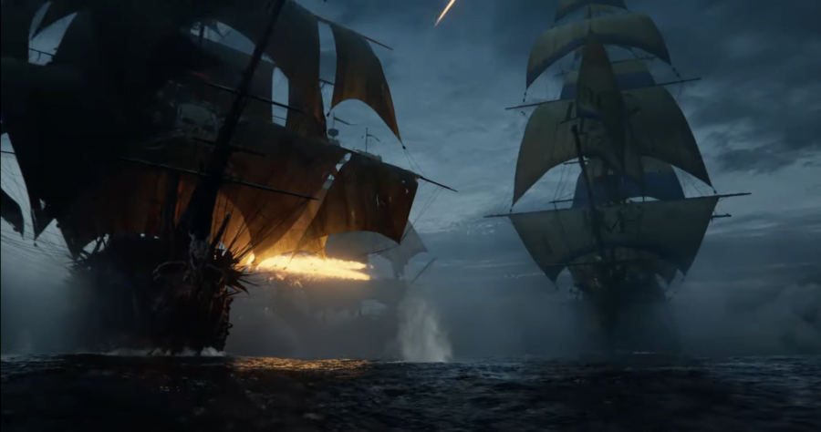 Skull and bones trailer cgi