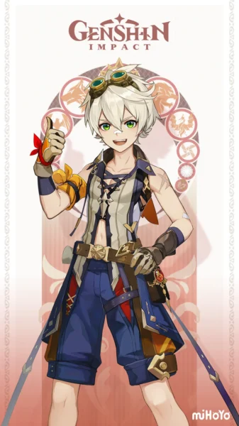 Bennett vignette personnage Genshin Impact
