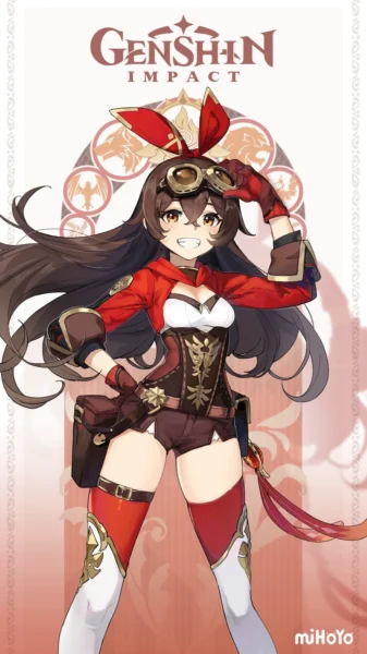 Amber vignette personnage genshin impact