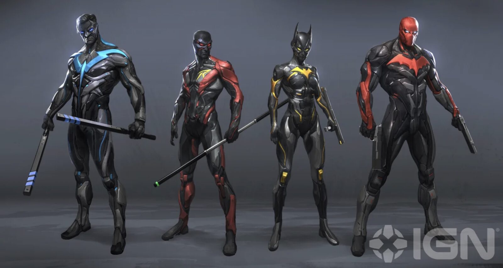 Gotham knights costumes