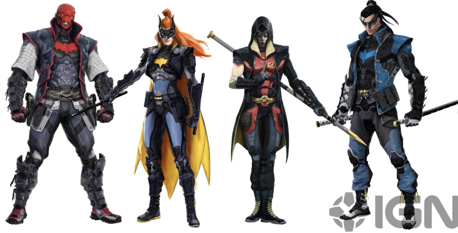 Gotham knights costumes