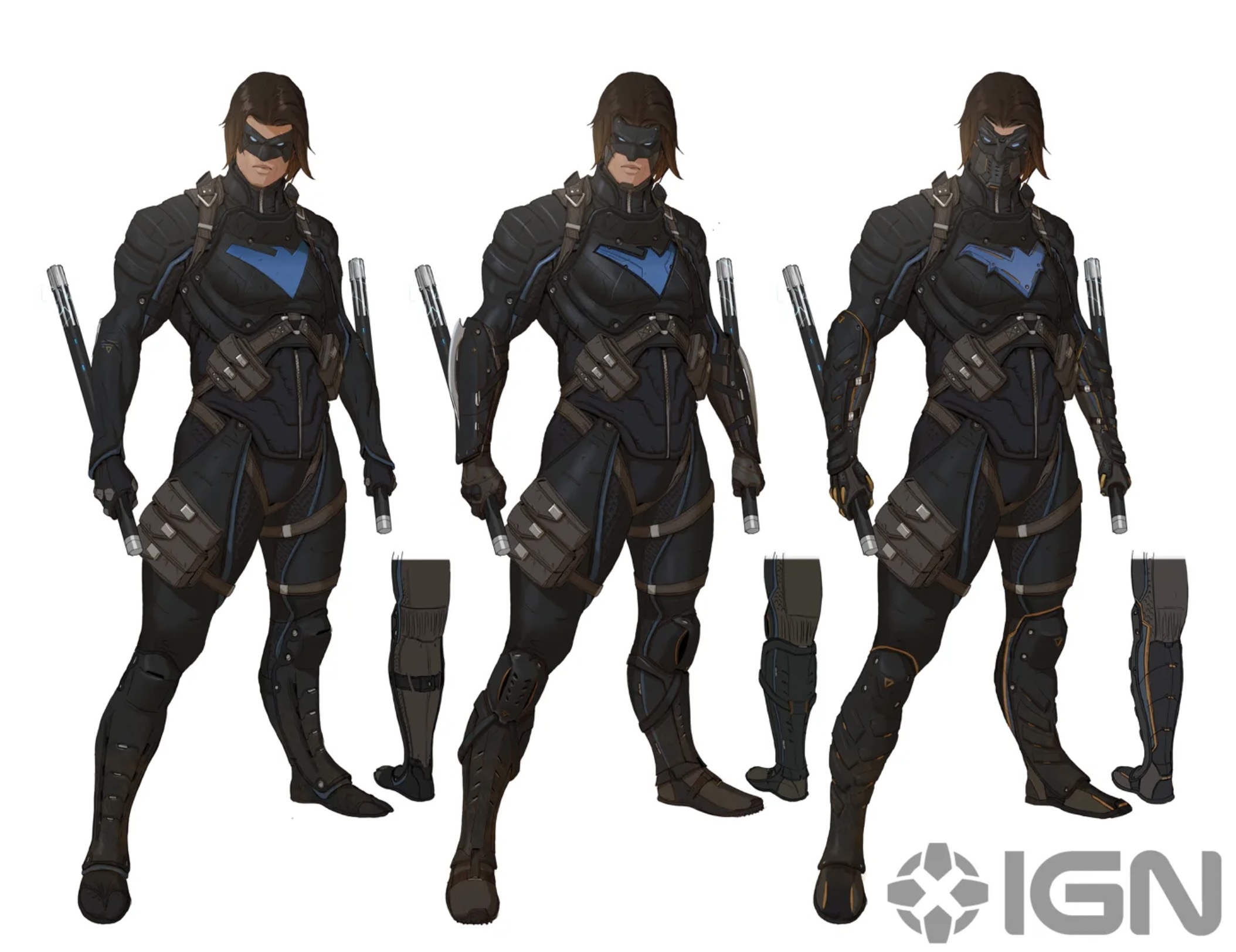 Gotham knights costumes