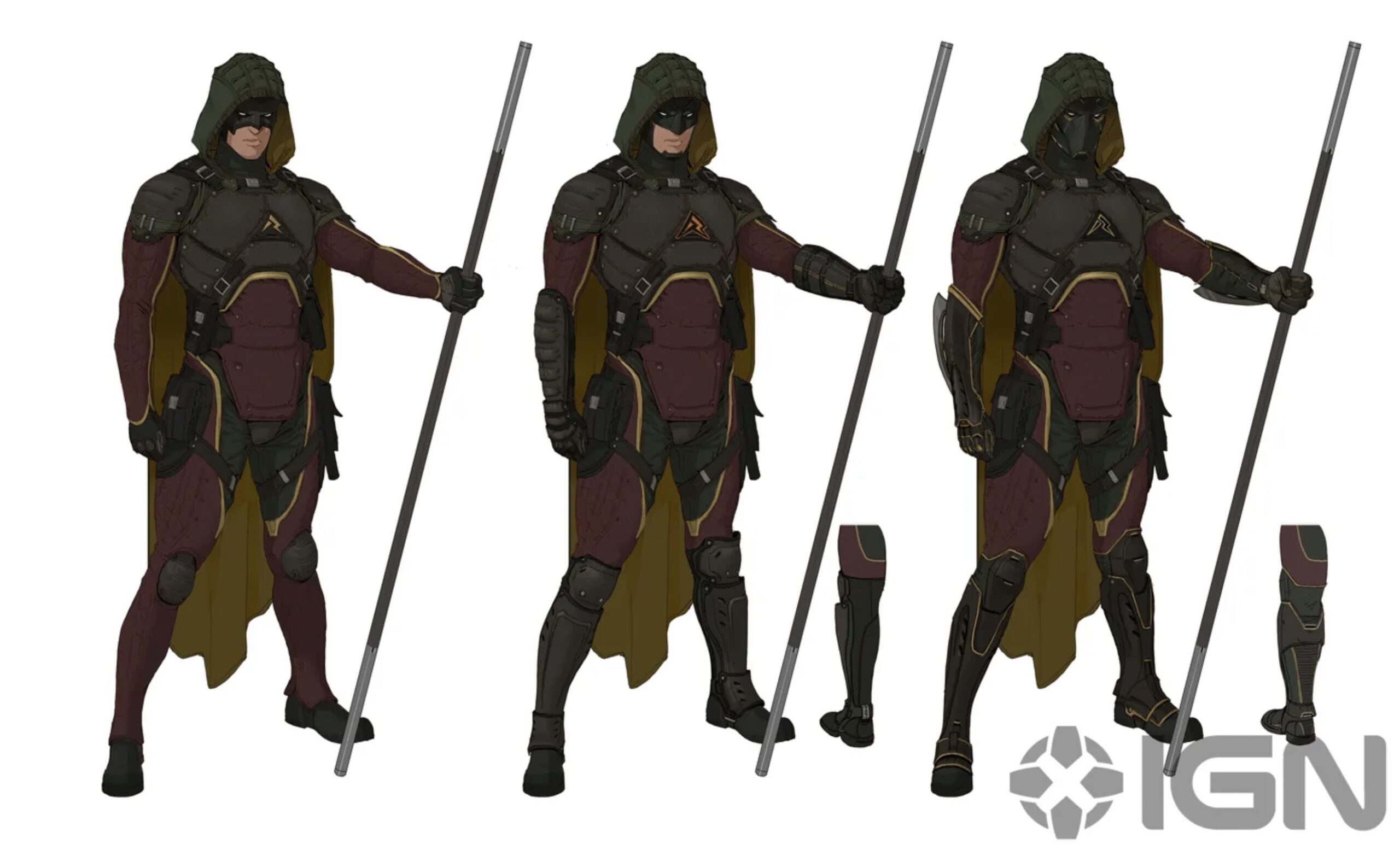Gotham knights costumes