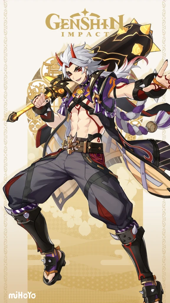 Itto vignette personnage genshin impact