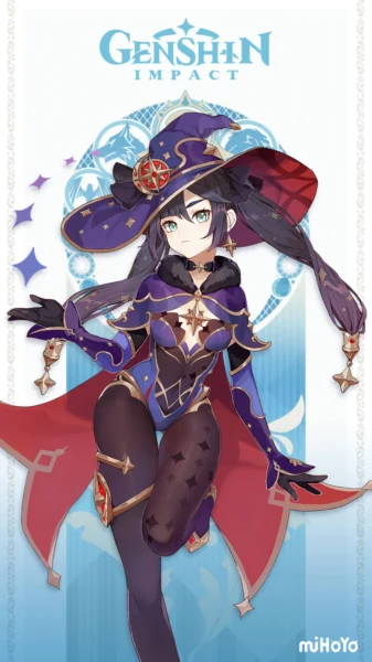 Mona vignette personnage genshin impact