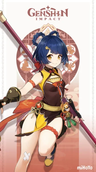 Xiangling vignette personnage genshin impact