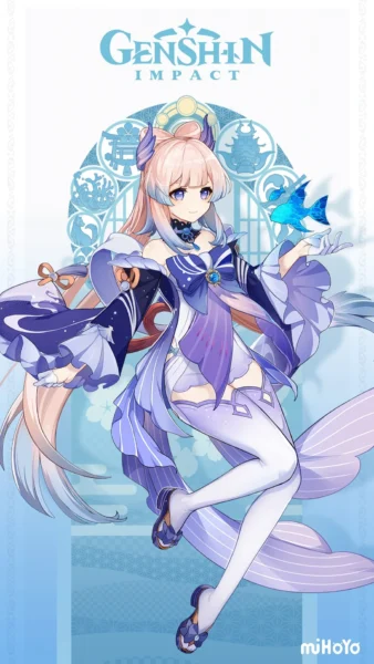 Kokomi vignette personnage Genshin Impact
