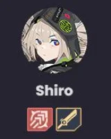 Shiro icon personnage Tower of fantasy
