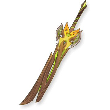 genshin impact item arme apparat de la foret
