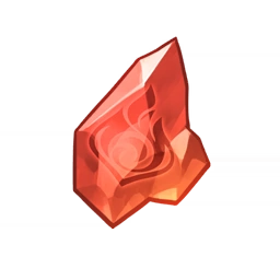 genshin impact item cristal pyro 3