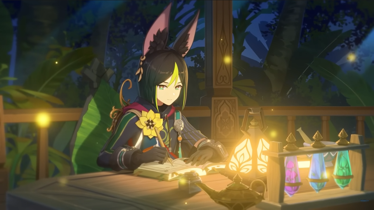 Genshin Impact : Nouveau mini trailer d'histoire sur Tighnari