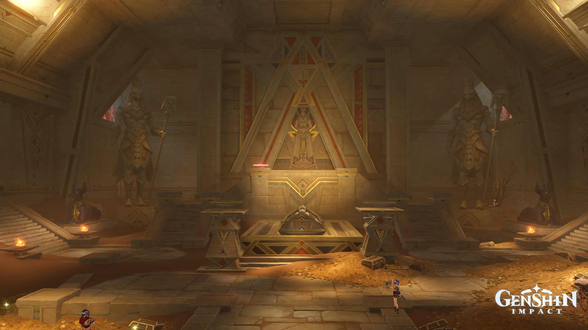 Genshin Impact : Guide - Le sommeil d'or : Le secret d’Al-Ahmar, obtenez deux autorisations pour l'exploration 