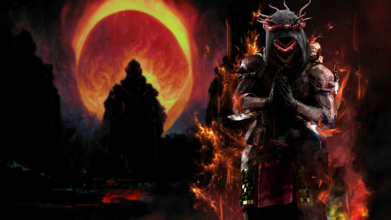 destiny 2 build chasseur solaire 3.0 Enfer de Caliban
