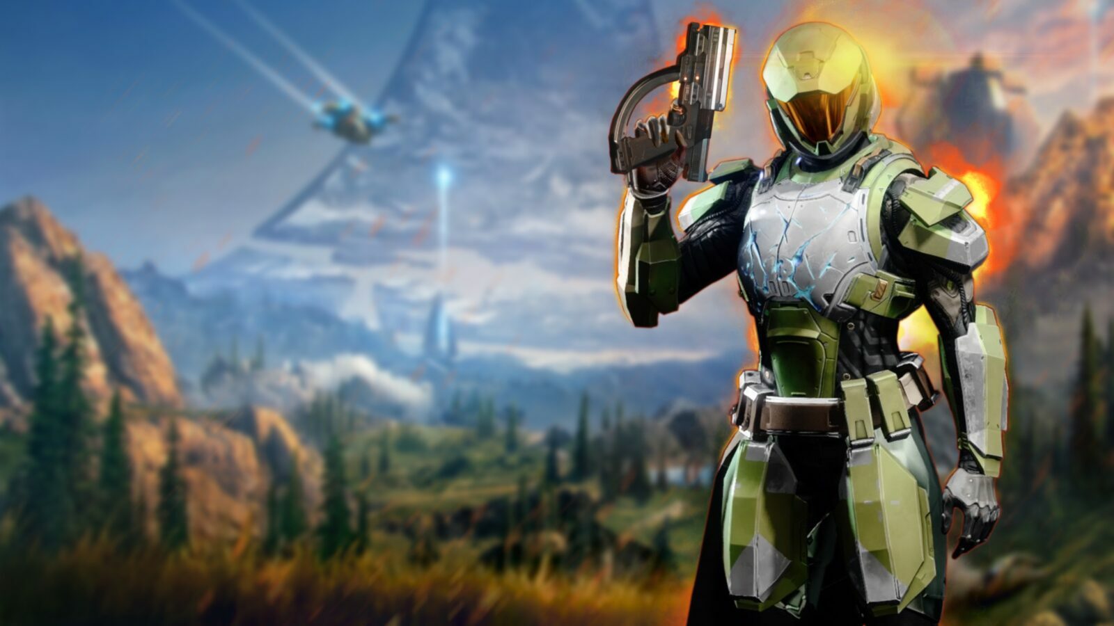 Destiny 2 : Build Titan Solaire 3.0 - Master Chief Spartan lumineux