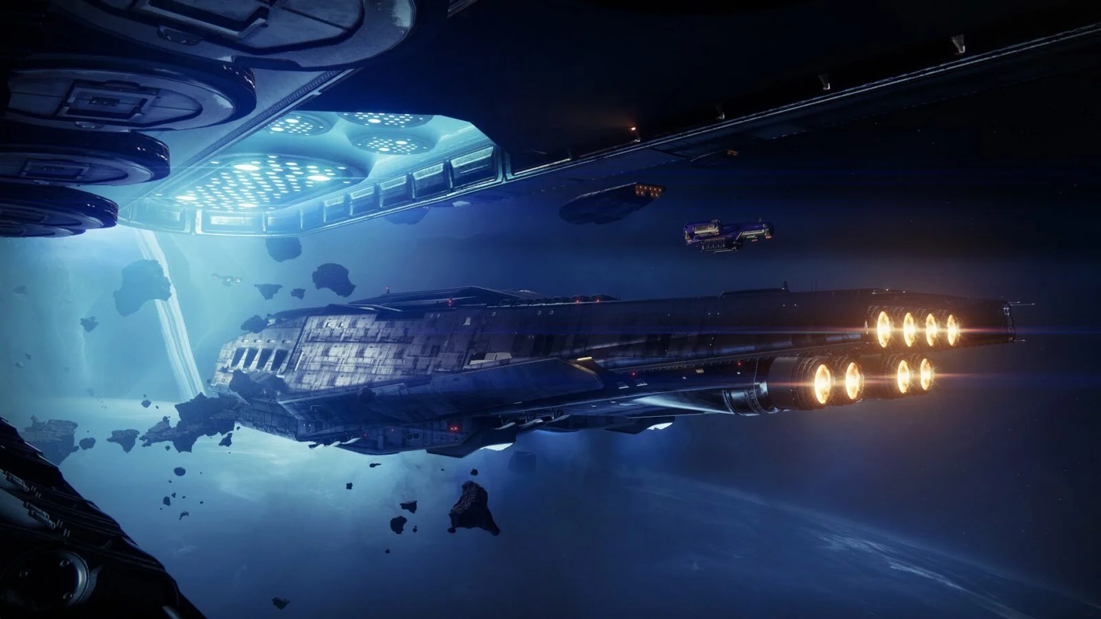 wallpaper lightfall éclipse dlc destiny 2