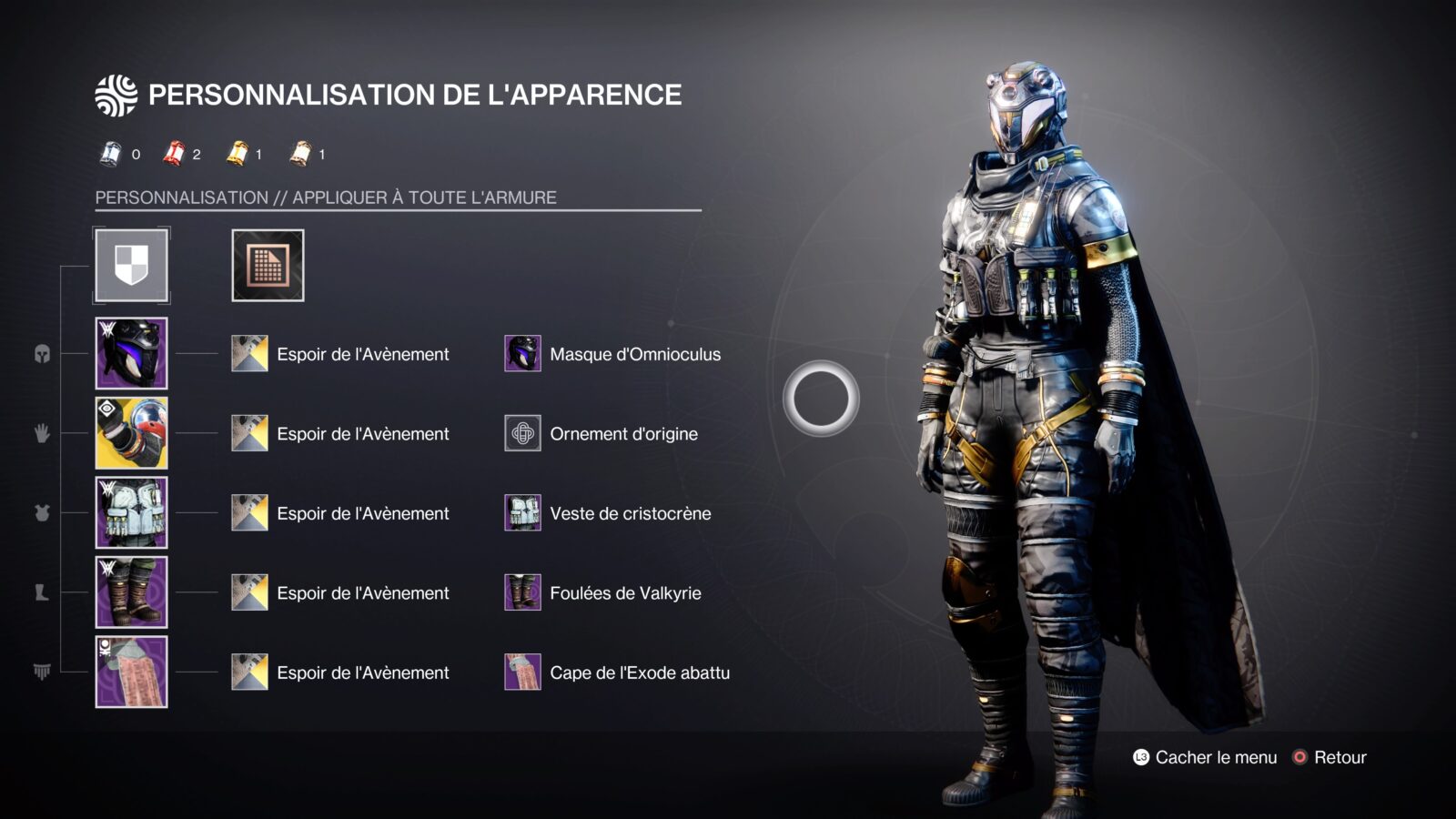 Destiny 2 : Build Chasseur Cryo 3.0 – Serment de Shinobu