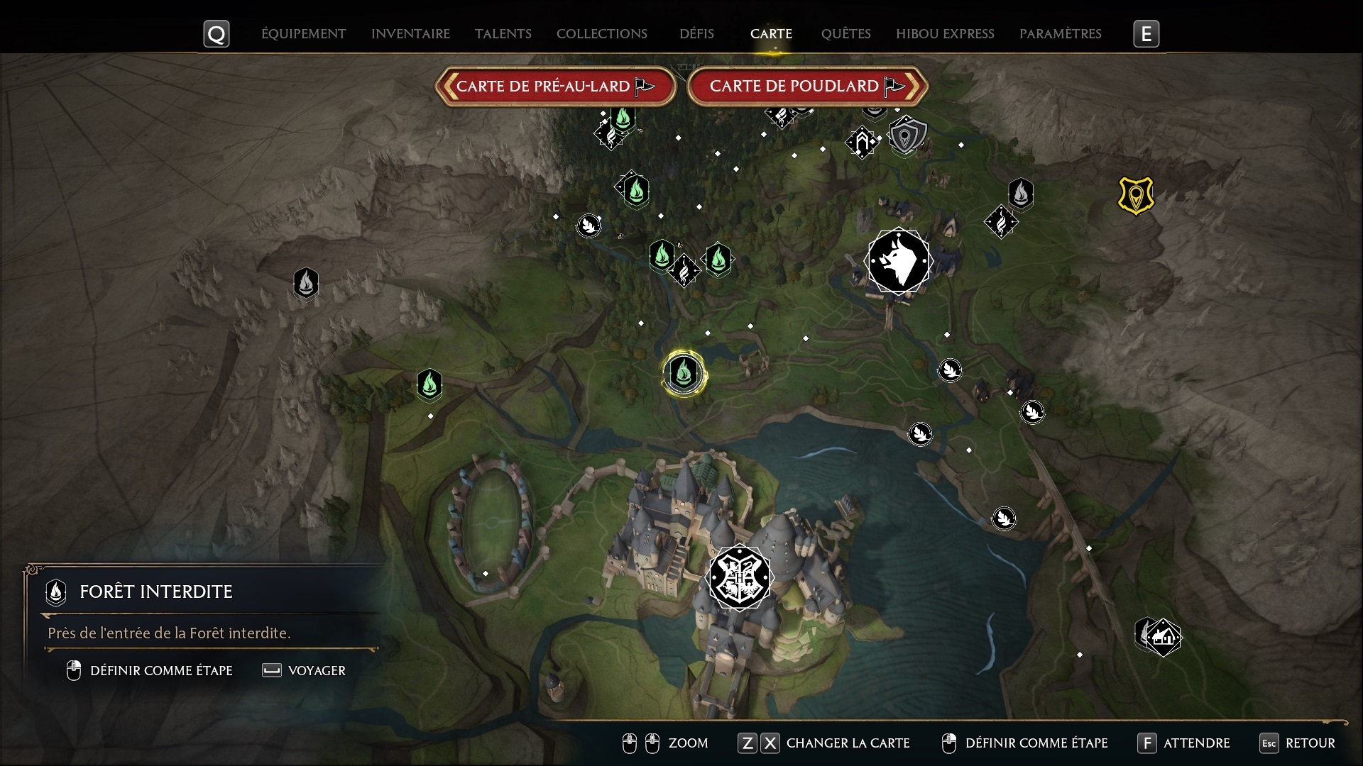Hogwarts Legacy Guide “Le Spectre de notre amour” Les 4 manières de trouver la carte avec