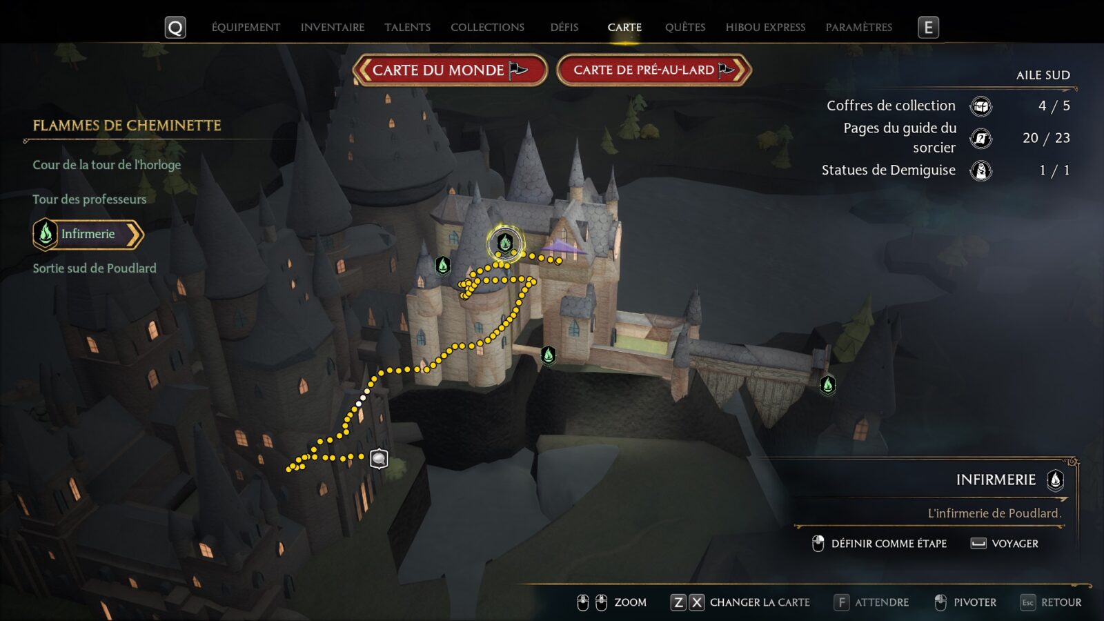 Hogwarts Legacy : Comment résoudre les 3 grands secrets de Poudlard (Pont, Tour de l’horloge et Bureau du directeur)