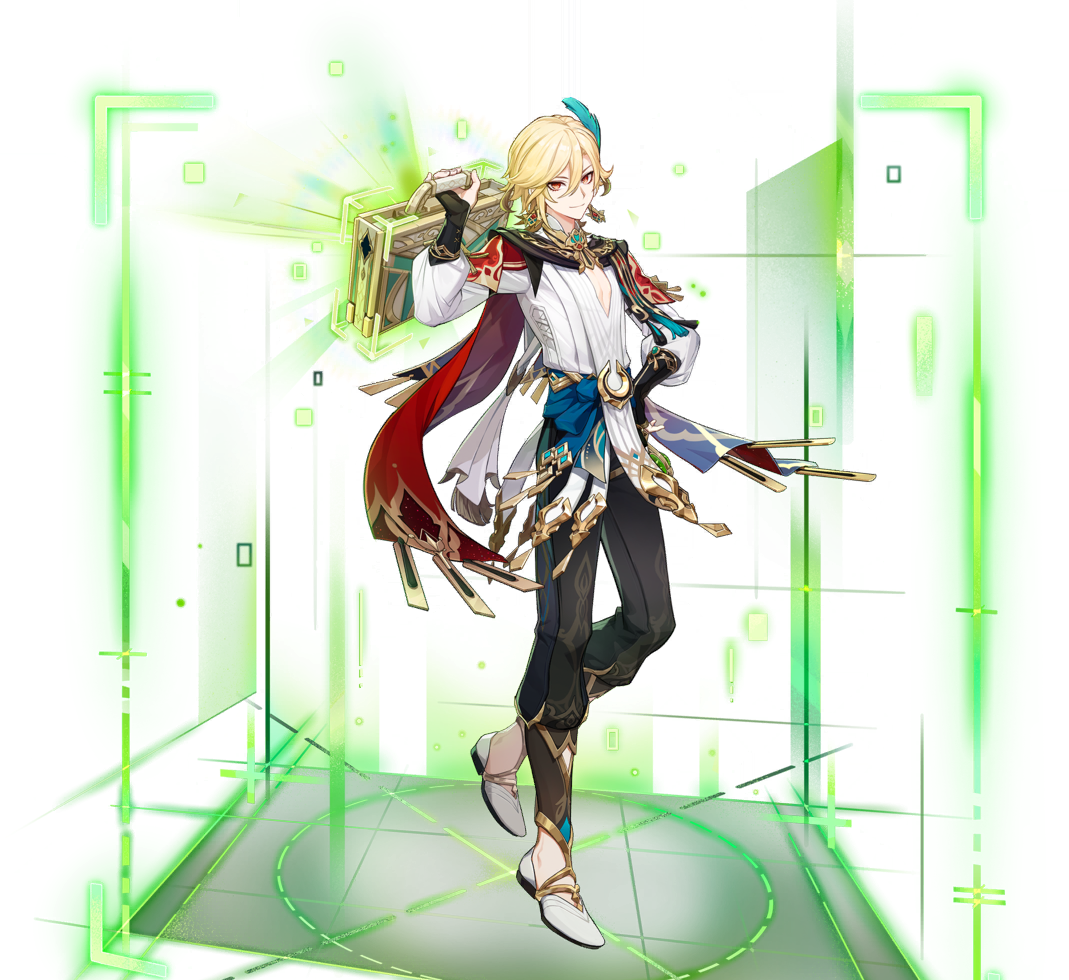 genshin impact item kaveh splashart