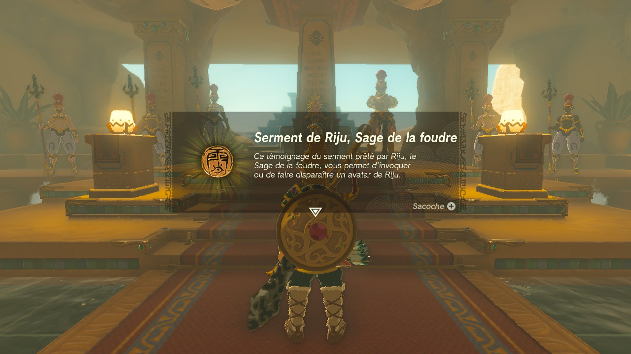 Zelda Tears of the Kingdom – Guide Riju, de la Cité Gerudo : Comment  terminer le Temple de la Foudre ? - PressePlay