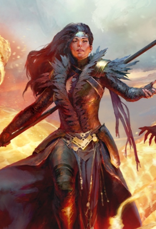 Diablo Iv sorcière portrait