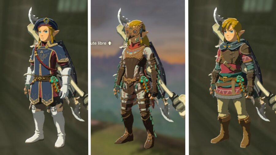 Zelda Tears of the Kingdom - Guide : Toutes les tenues et où les trouver