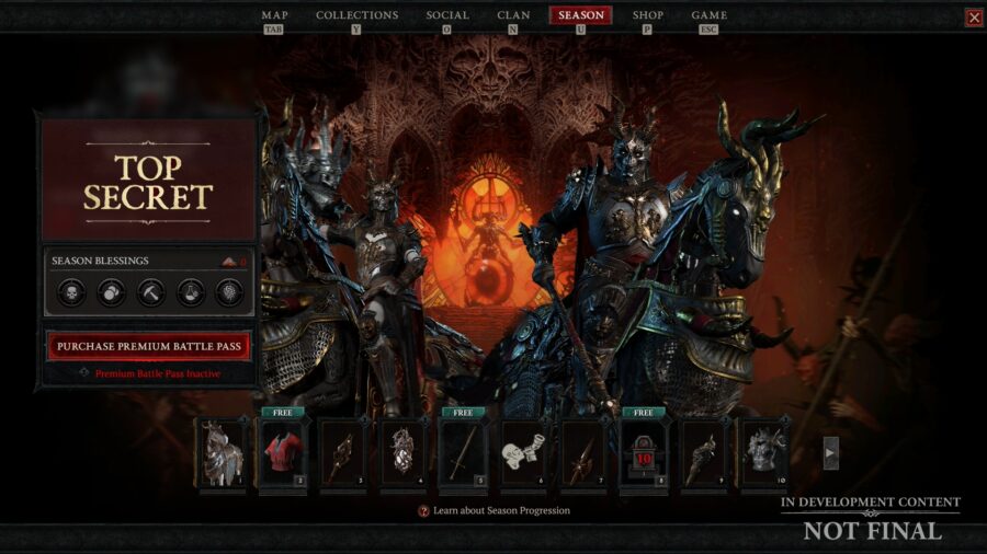 Diablo IV : Tout savoir sur les saisons, le battle pass et la boutique