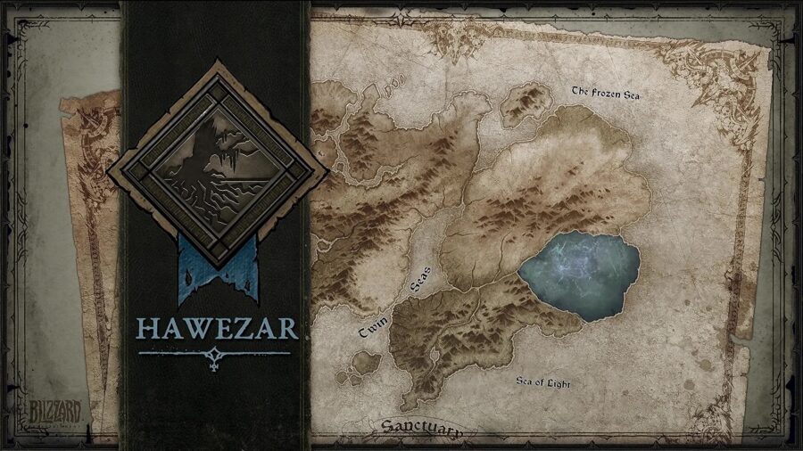 Diablo IV - Guide de zone "Hawezar" : 100% de renommée, Autels de Lilith, Quêtes, Donjons, Forteresses...