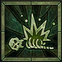 Explosion macabre icon skill nécromancien diablo IV
