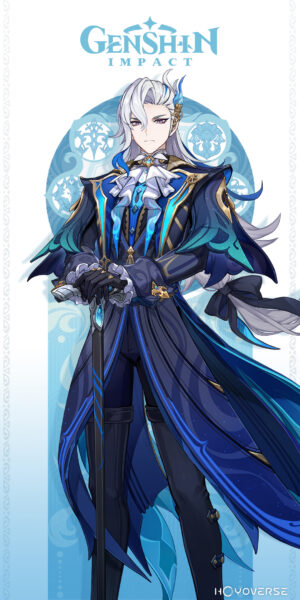 genshin impact neuvillette vignette