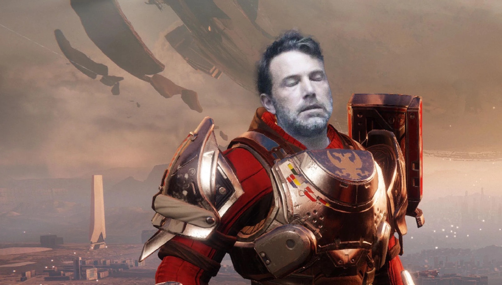 destiny 2 zavala meme ben affleck