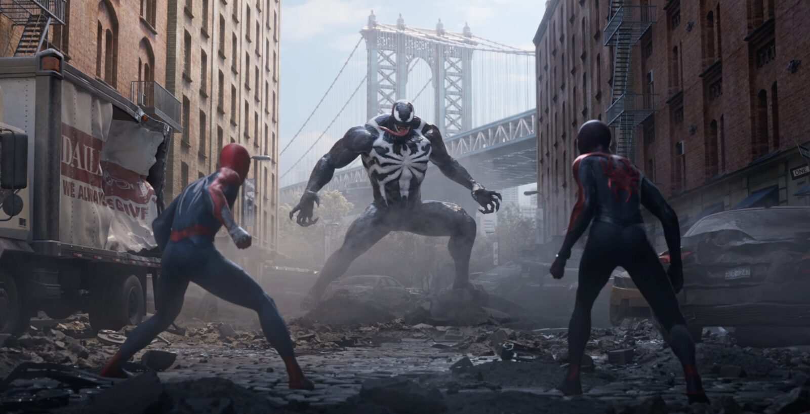 Marvel's Spider-Man 2 : Peter et Miles face à Venom dans ce nouveau spot TV