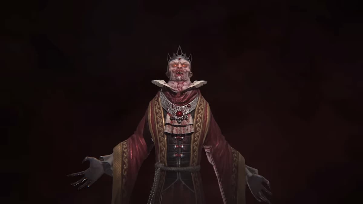diablo-4-lord-zir-vampire-with-bloody-mouth-crown-and-fancy-outfit-stands-in-dark-red-fog