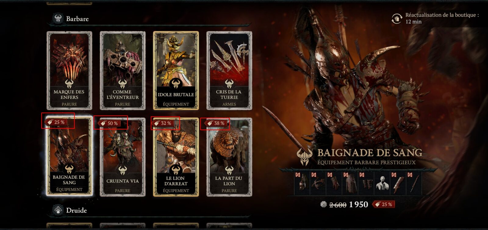 Diablo IV : Bonus d'exp et d'or, promotion Black Friday du jeu et des skins