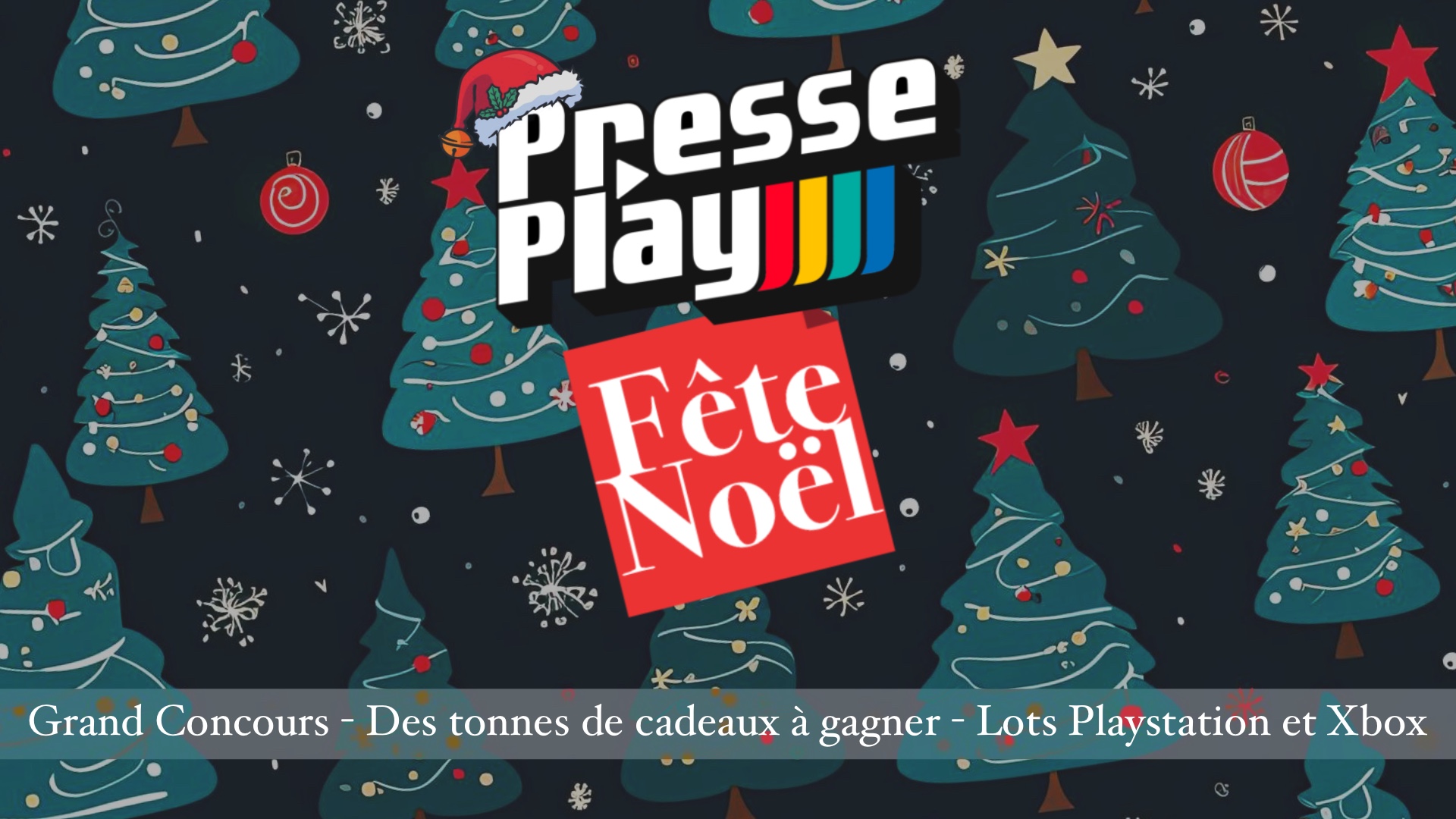 Presseplay fête Noël : Un grand concours pour célébrer la fin d'année !