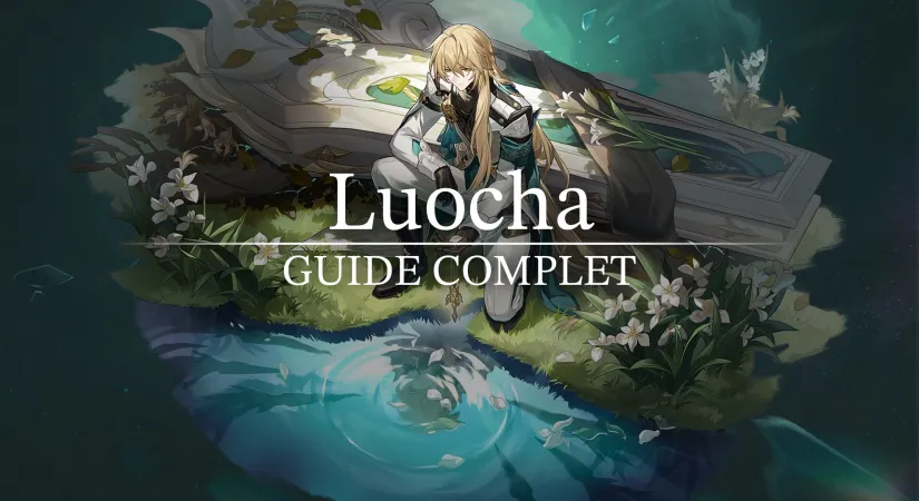 Honkai Star Rail - Luocha : Guide complet (Build, Gameplay, Cône de lumière, Team, Matériaux...)
