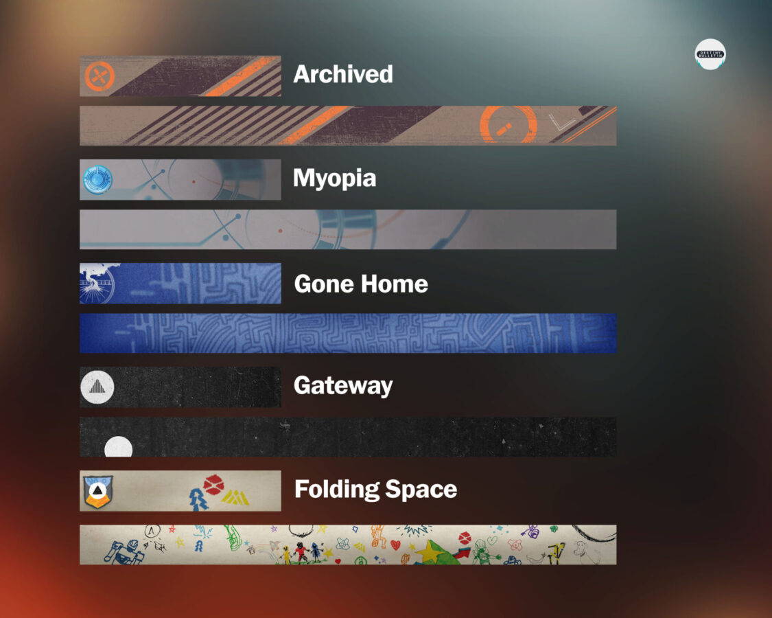 Destiny 2 - La Forme Finale : Quatre emblèmes universels de l'éditons collector à récupérer