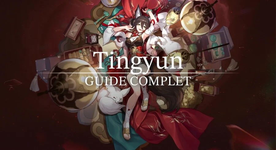 Honkai Star Rail - Tingyun : Guide complet (Build, Gameplay, Cône de lumière, Team, Matériaux...)