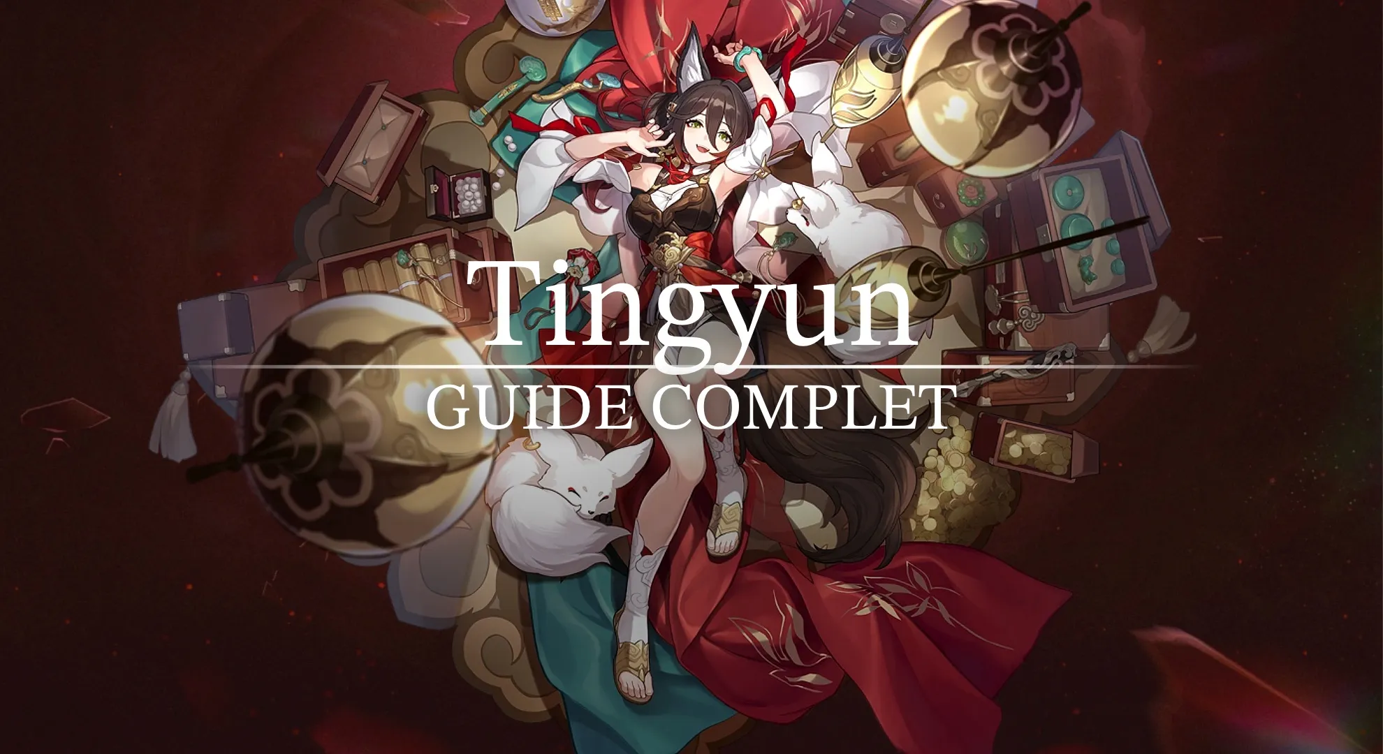 Honkai Star Rail - Tingyun : Guide complet (Build, Gameplay, Cône de lumière, Team, Matériaux...)