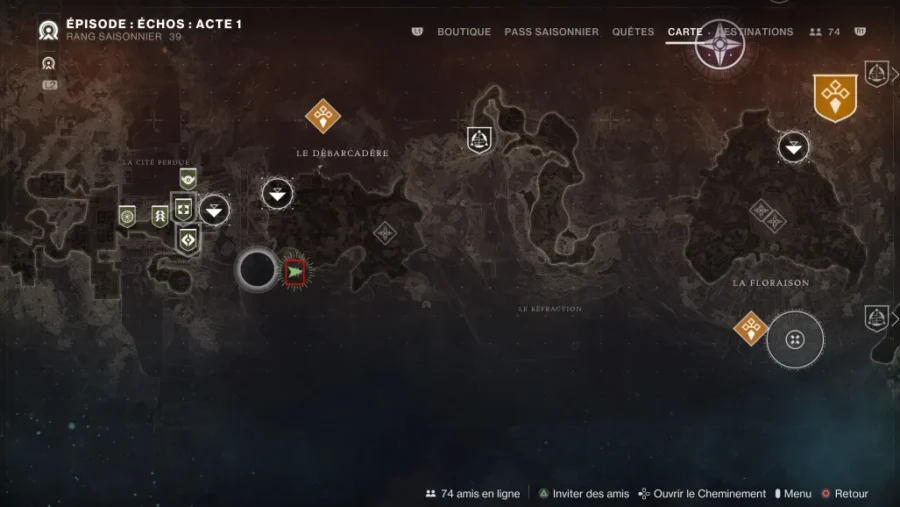 Les emplacements de tous les coffres de région du Cœur pâle dans Destiny 2 : La Forme Finale

