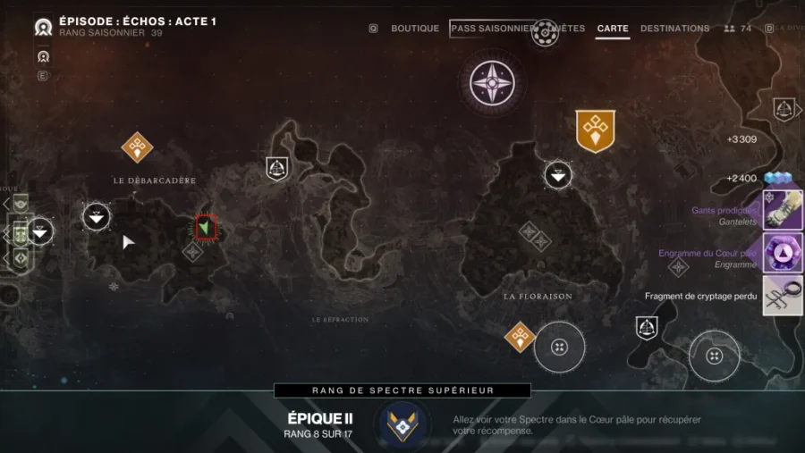 Les emplacements de tous les coffres de région du Cœur pâle dans Destiny 2 : La Forme Finale

