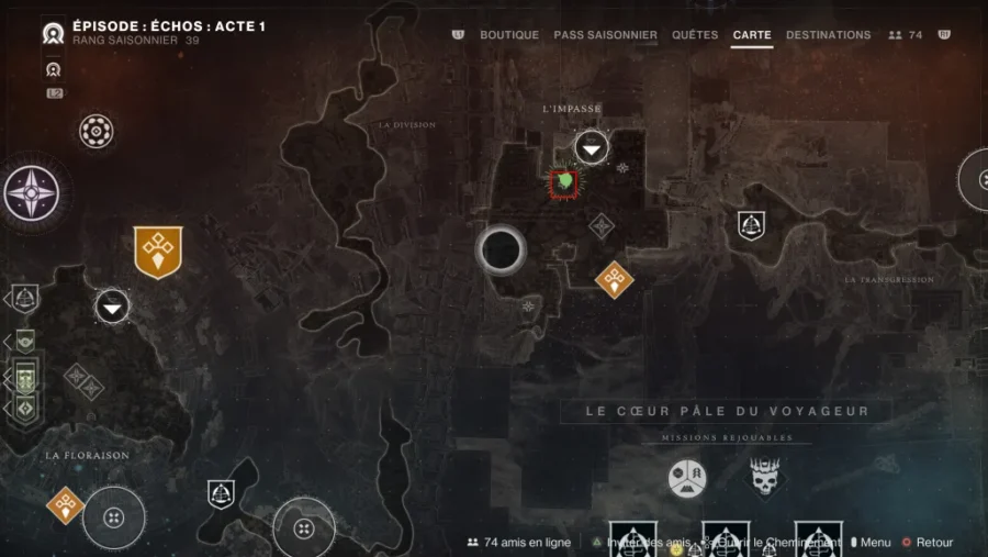 Les emplacements de tous les coffres de région du Cœur pâle dans Destiny 2 : La Forme Finale
