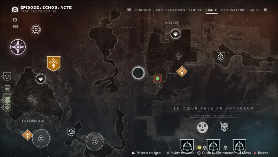 Les emplacements de tous les coffres de région du Cœur pâle dans Destiny 2 : La Forme Finale
