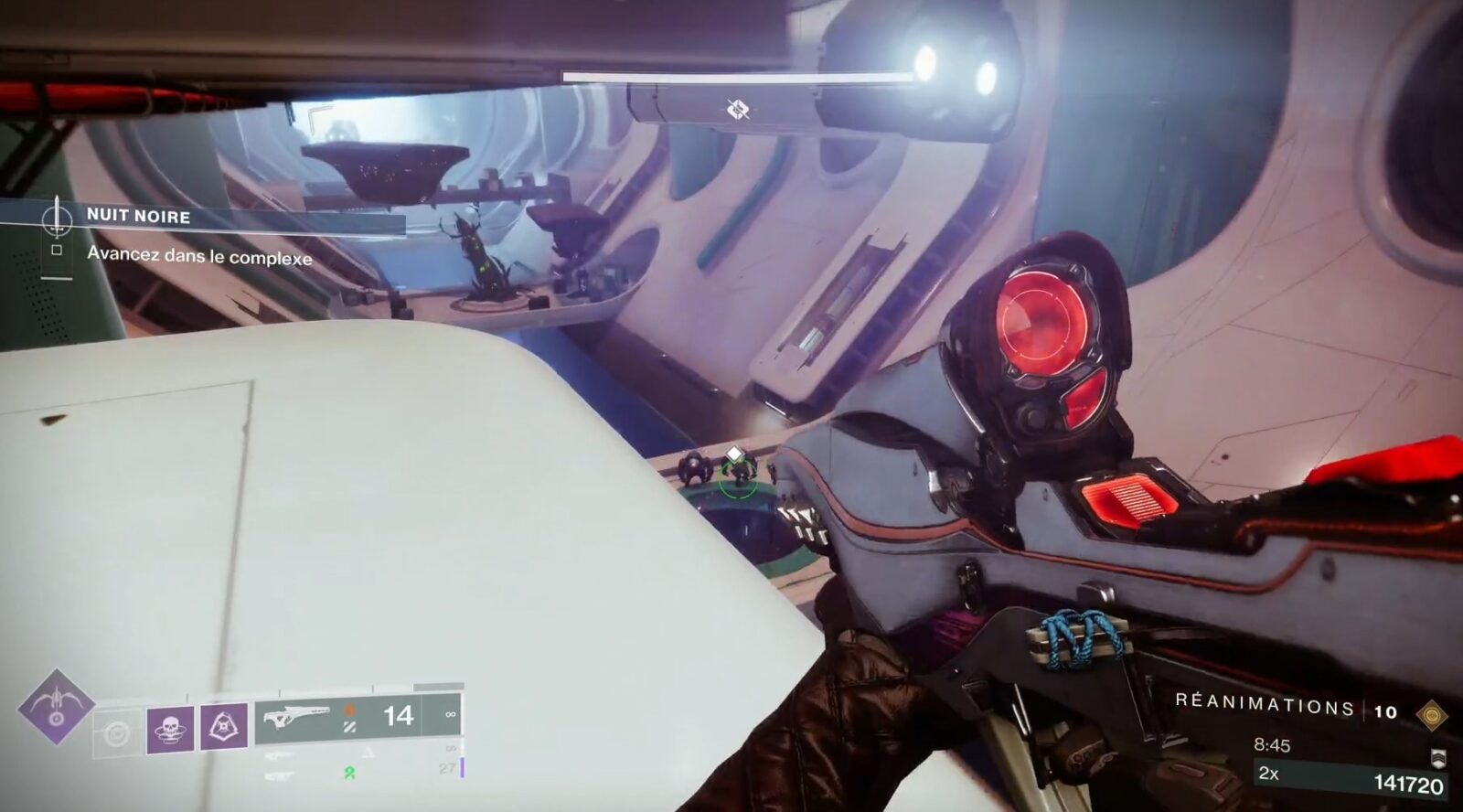 Destiny 2 : Guide de la Nuit Noire Champ de Bataille Braquage : Europe