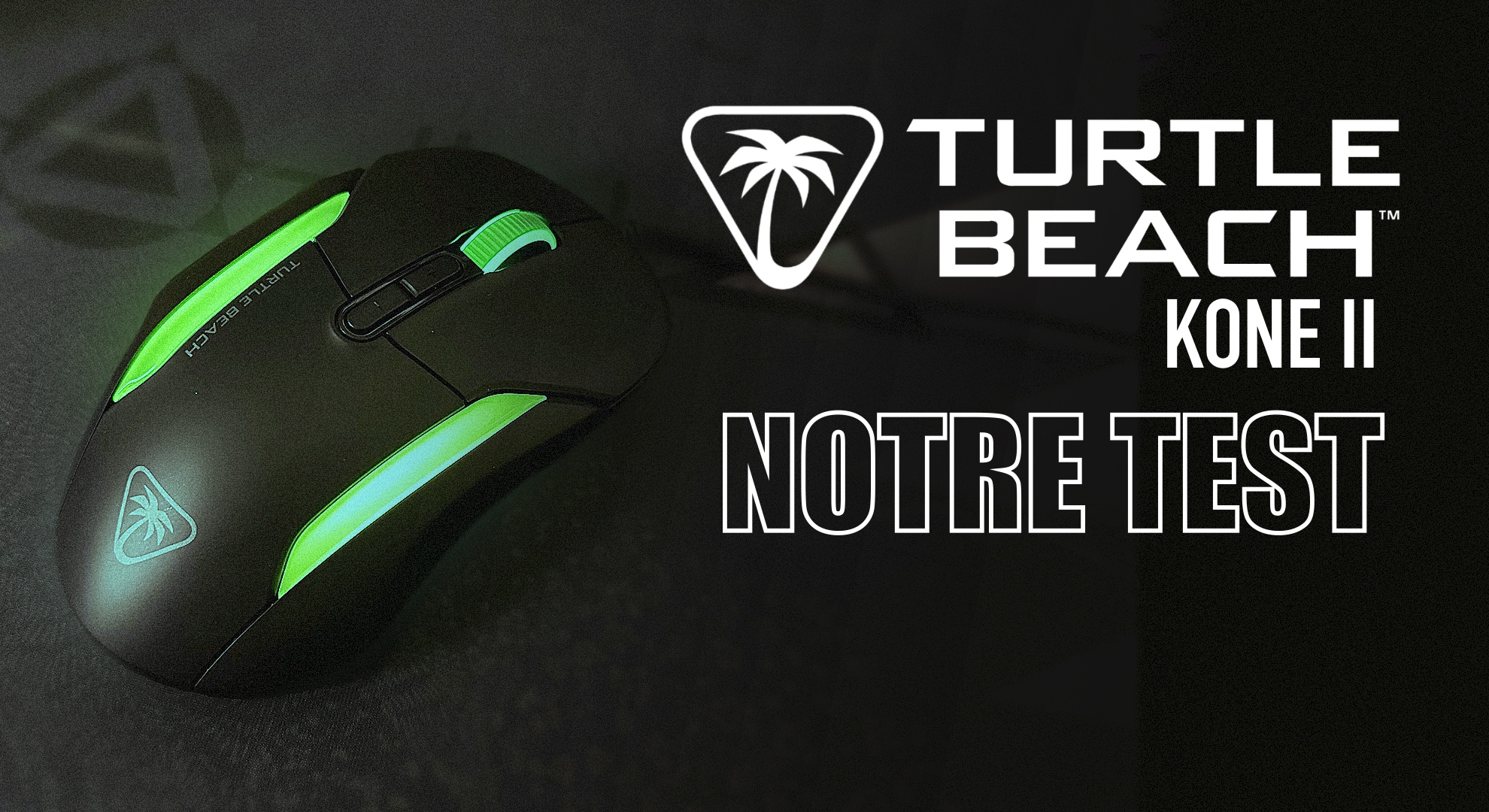 Turtle Beach Kone II – Test : La souris gaming qui allie design et confort