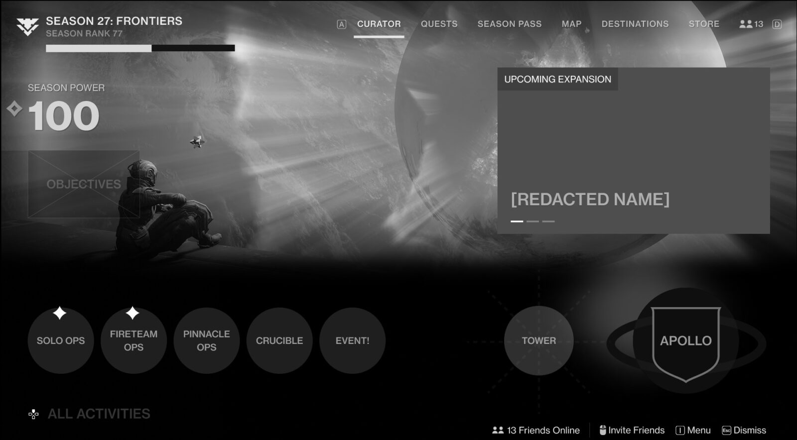 Destiny 2 Frontières : Le Portail complètera la carte céleste