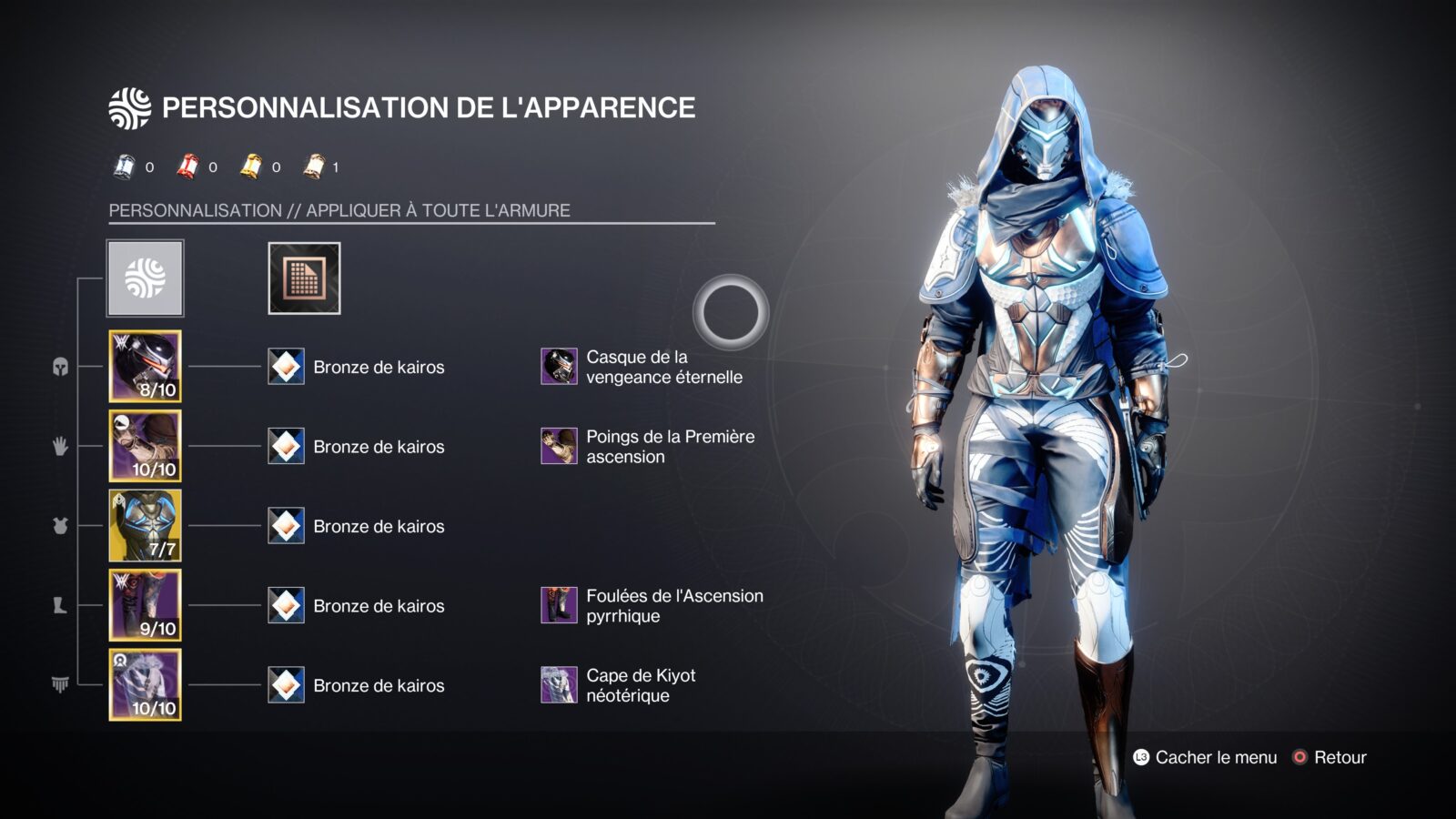 Destiny 2 - Build Chasseur Cryo : Orage de Raiju