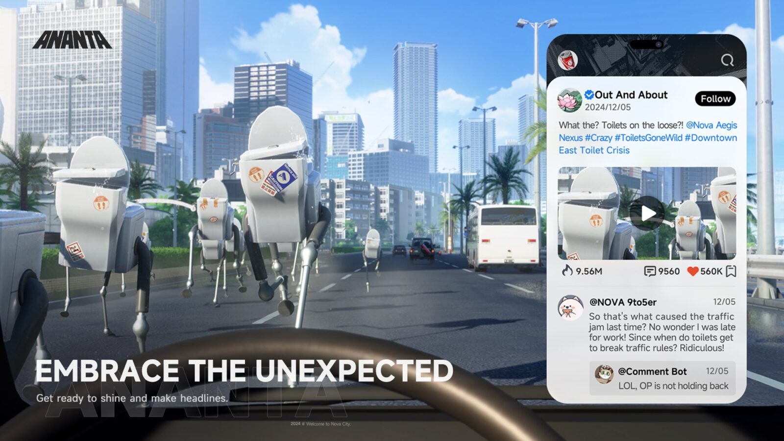 Ananta (Project Mugen) : Le gacha open-world inspiré de GTA